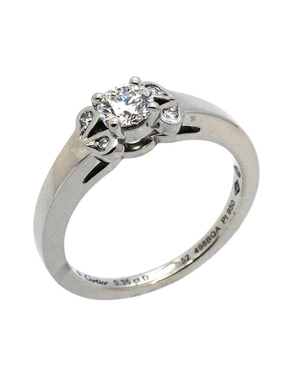 Cartier Ring Ballerina Platinum Diamond